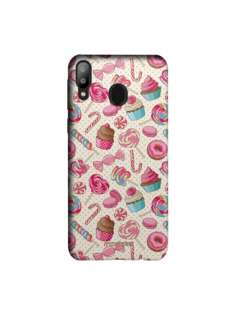 

macmerise Beige & Pink Sugar Rush Sublime Samsung Galaxy M20 Back Case