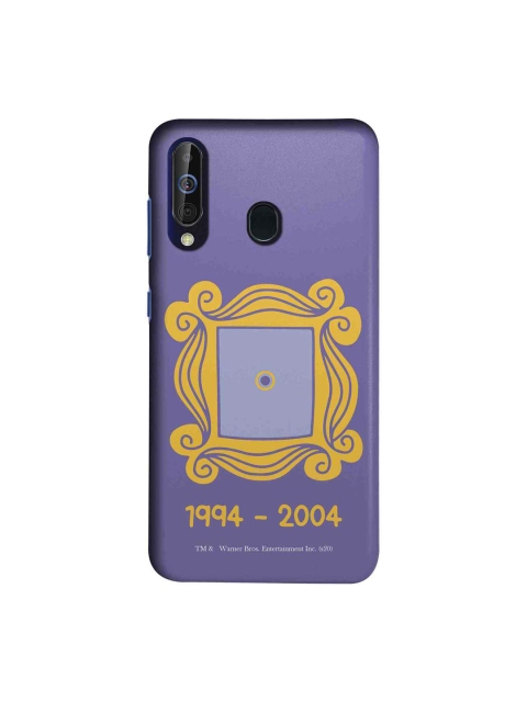 

macmerise Purple & Yellow The Door From Friends Printed Samsung Galaxy M40 Back Case