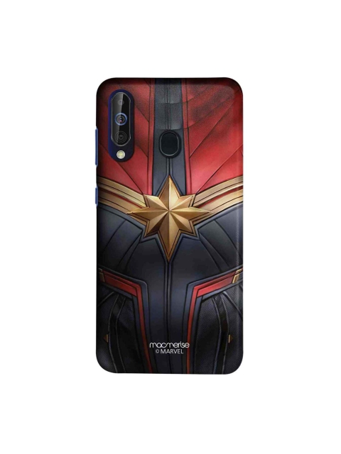 

macmerise Blue & Red Marvel Comics Suit Up Captain Marvel Sublime Samsung Galaxy M40 Back Case