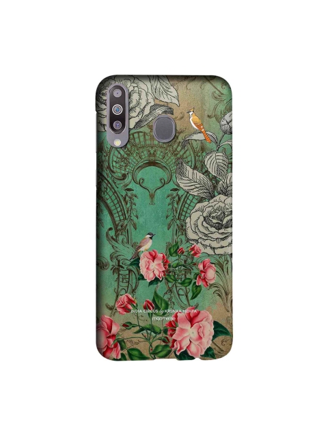 

macmerise Green & Pink Bird Gaze Sublime Samsung Galaxy M30 Back Case