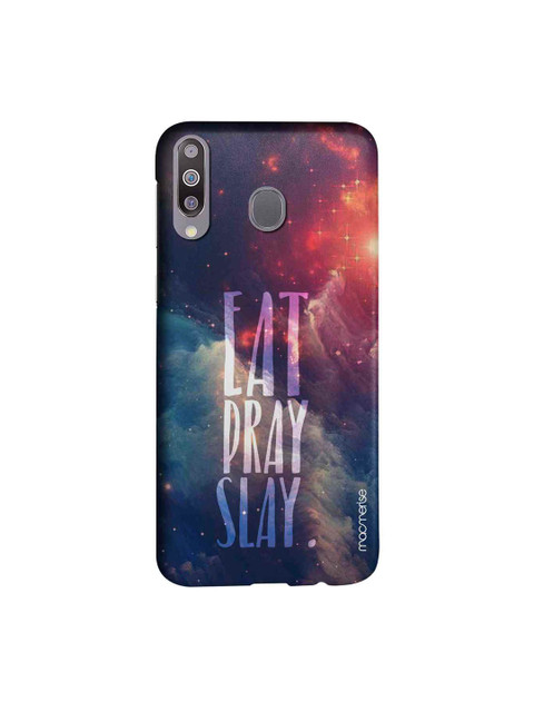 

macmerise Purple & Red Eat Pray Slay Sublime Samsung Galaxy M30 Back Case