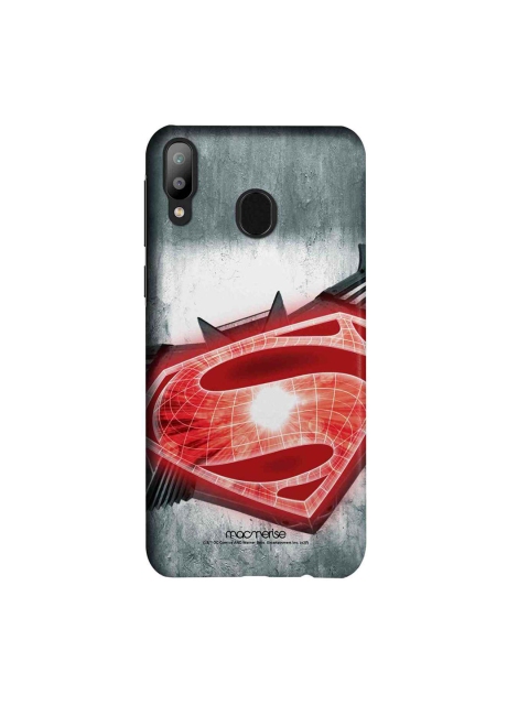 

macmerise Grey & Red DC Comics Legends Will Collide Sublime Samsung Galaxy M20 Back Case