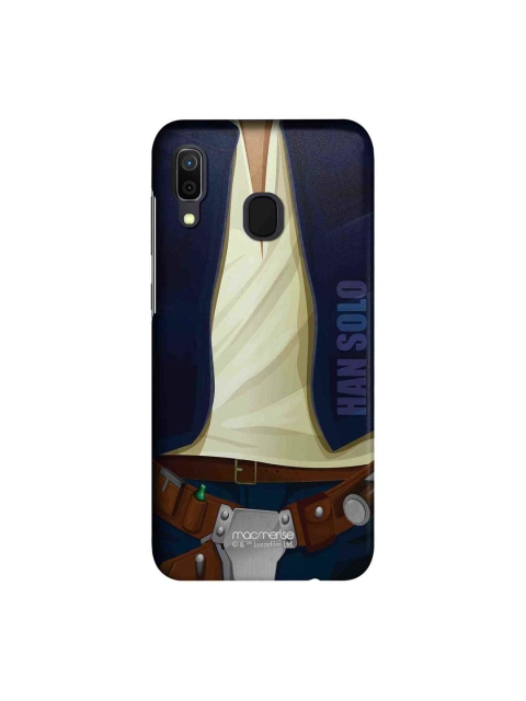 

macmerise Blue & Off-White Star Wars Attire Han Sublime Samsung Galaxy A30 Back Case