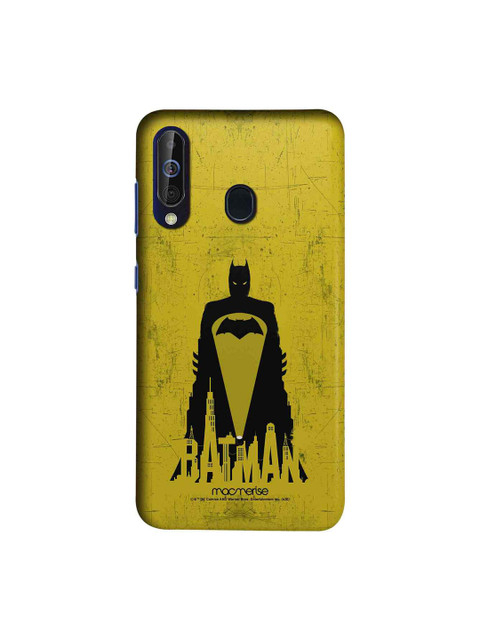 

macmerise Yellow & Black DC Comics Bat Sigl Sublime Samsung Galaxy M40 Back Case