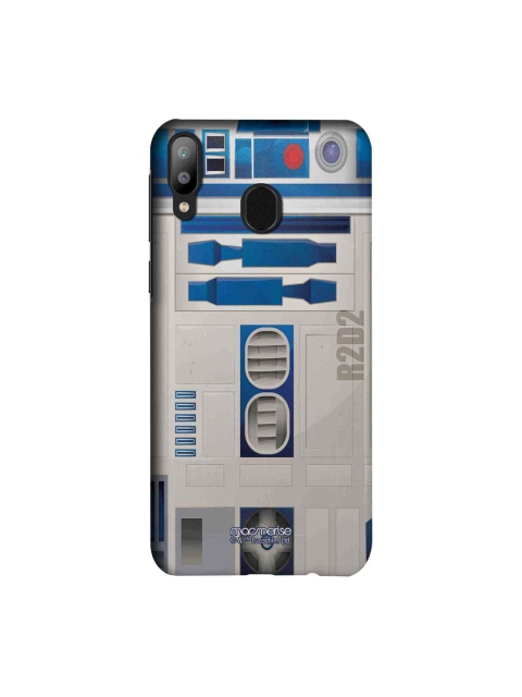 

macmerise Grey & Blue Star Wars Attire R2D2 Sublime Samsung Galaxy M20 Back Case
