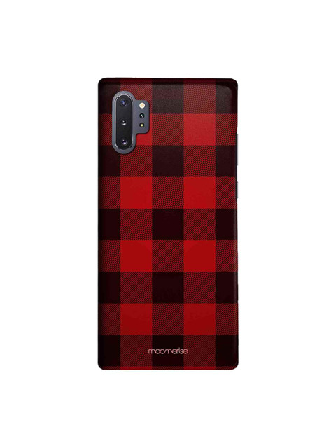 

macmerise Red & Black Checkmate Sublime Samsung Galaxy Note 10 Plus Back Case