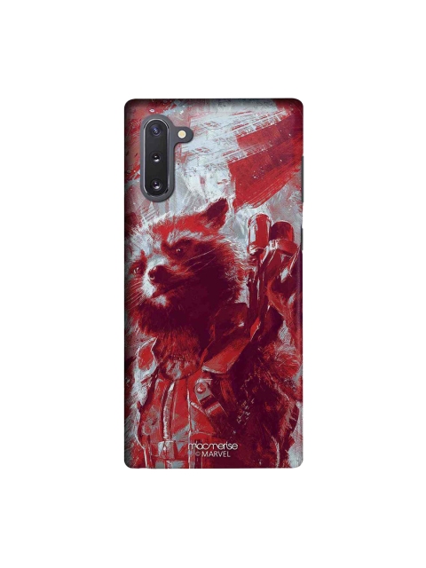 

macmerise Red & Grey Marvel Comics Charcoal Art Rocket Sublime Samsung Galaxy Note 10 Back Case