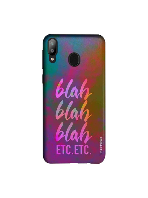 

macmerise Magenta & Green Blah Blah Sublime Samsung Galaxy M20 Back Case