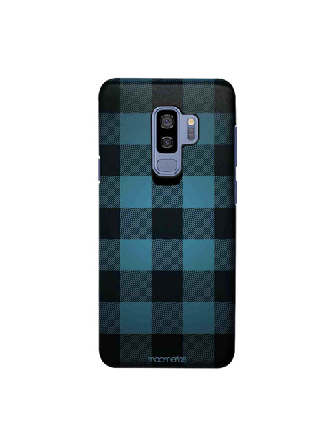 

macmerise Blue & Black Checkmate Sublime Samsung Galaxy S9 Plus Back Case
