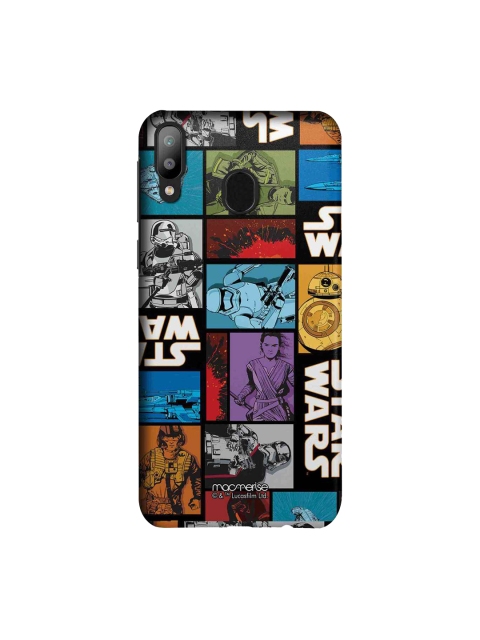 

macmerise Unisex Multicoloured Star Wars The Force Awakens Samsung Galaxy M20 Back Case, Multi