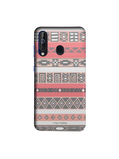 

macmerise Pink & Grey Aztec Sublime Samsung Galaxy A60 Back Cover