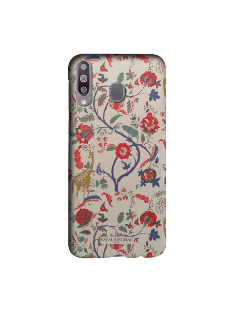 

macmerise Pink & Red Payal Singhal Giraffe Sublime Samsung Galaxy M30 Back Case