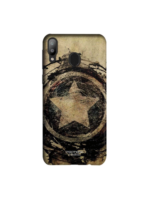 

macmerise Black & Brown Captain America Shield Sublime Samsung Galaxy M20 Back Case