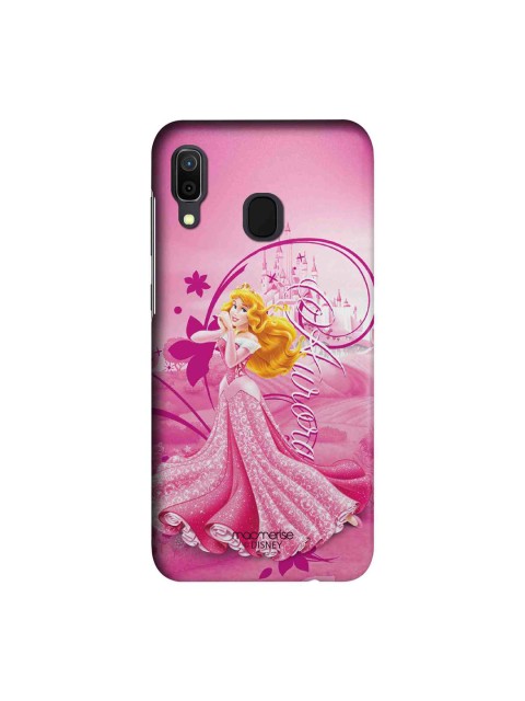 

macmerise Pink & Yellow Disney Aurora Sublime Samsung Galaxy A30 Back Case