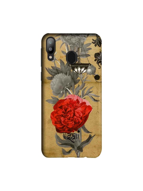 

macmerise Brown & Grey Masaba Floral Scale Samsung Galaxy M20 Back Case