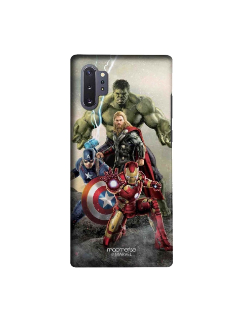 

macmerise Green & Red Marvel Comics Time To Avenge Sublime Samsung Galaxy Note10 Plus Back Cover