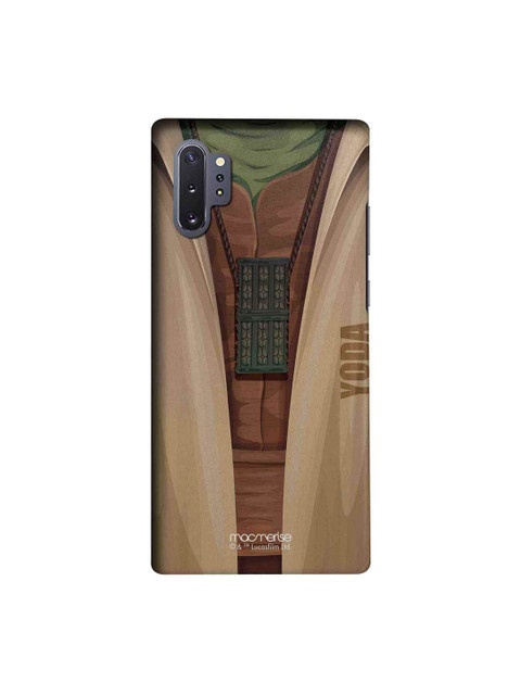 

macmerise Brown & Grey Star Wars Attire Yoda Sublime Samsung Galaxy Note10 Plus Back Cover