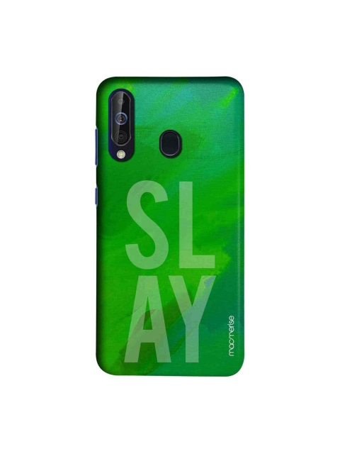 

macmerise Green Slay Sublime Samsung Galaxy M40 Back Case