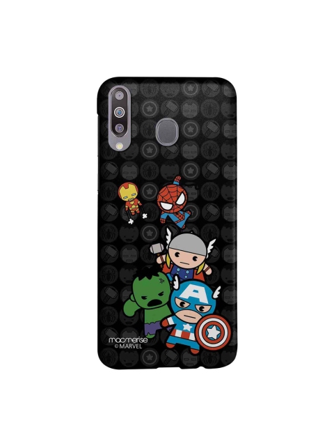 

macmerise Black & Blue Marvel Comics Kawaii Art Sublime Samsung Galaxy M30 Back Case