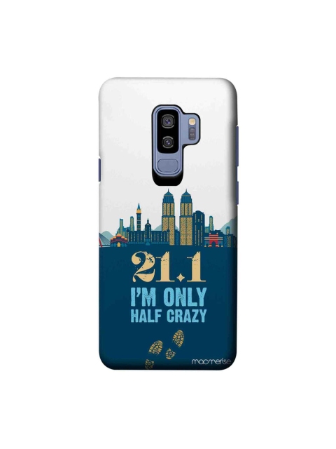 

macmerise Blue & White Half Crazy Sublime Samsung Galaxy S9 Plus Back Case