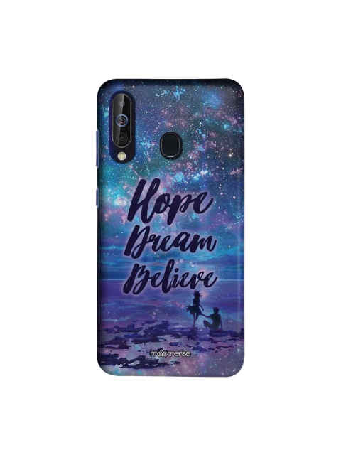 

macmerise Purple & Blue Hope Dream Believe Sublime Samsung Galaxy M40 Back Cover