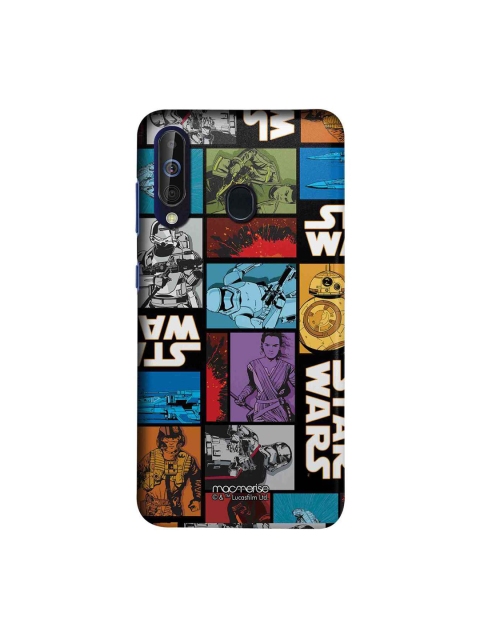 

macmerise Multicolored Star Wars The Force Awakens Sublime Samsung Galaxy A60 Case, Multi