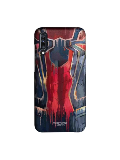 

macmerise Blue & Red Marvel Comics Grunge Suit Spidey Sublime Samsung Galaxy A70 Back Case