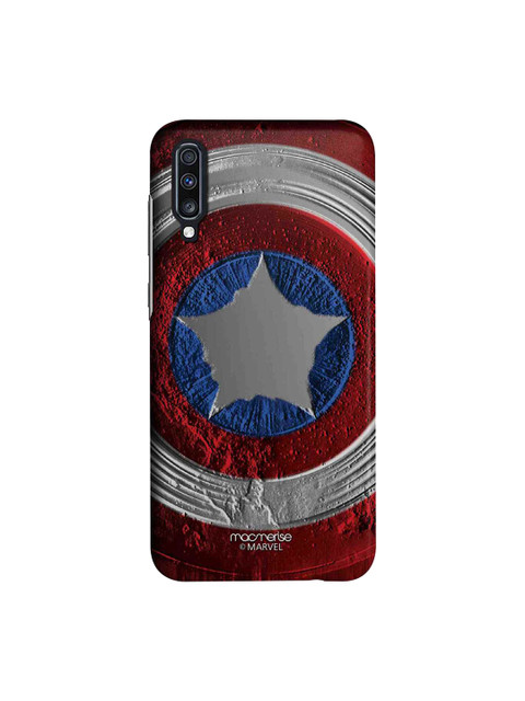 

macmerise Red & Grey Marvel Comics Stoned Shield Sublime Samsung Galaxy A70 Back Case