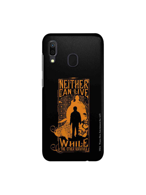 

macmerise Black & Brown Harry Vs Voldemort Samsung Galaxy A30 Back Case
