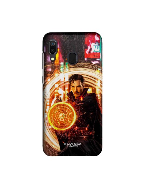 

macmerise Black & Yellow Marvel Comics Dr Strange Opening Portal Sublime Samsung Galaxy A30 Back Case
