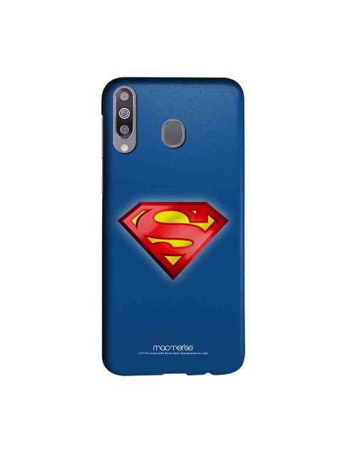 

macmerise Blue & Red DC Comics Logo Superman Sublime Samsung Galaxy M30 Back Case
