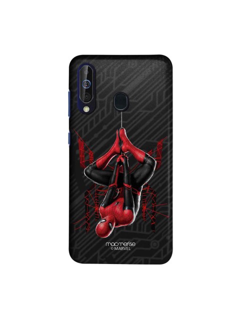 

macmerise Black & Red Marvel Comics Spiderman Tingle Sublime Samsung Galaxy A60 Back Case
