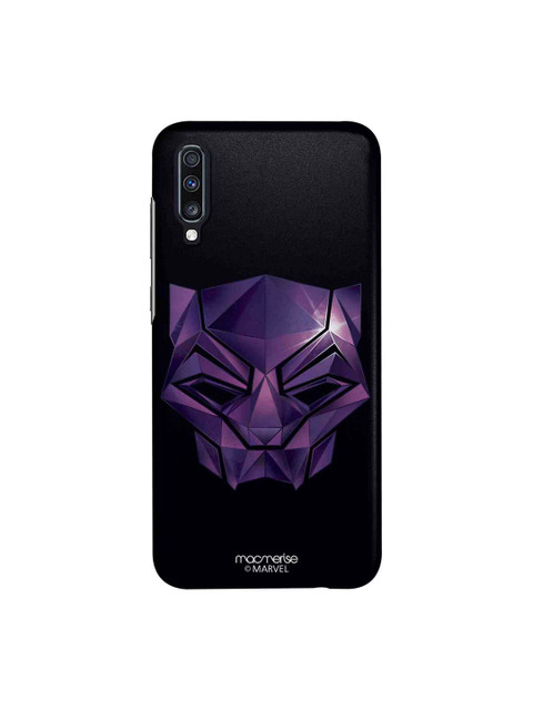 

macmerise Black & Purple Marvel Comics Black Panther Logo Sublime Samsung Galaxy A70 Back Case
