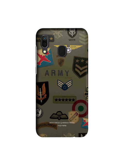 

macmerise Olive Green & Black Roger That Sublime Samsung Galaxy A30 Back Case