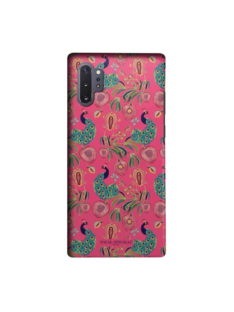 

macmerise Pink & Green Payal Singhal Anaar & Mor Sublime Samsung Galaxy Note 10 Plus Back Case