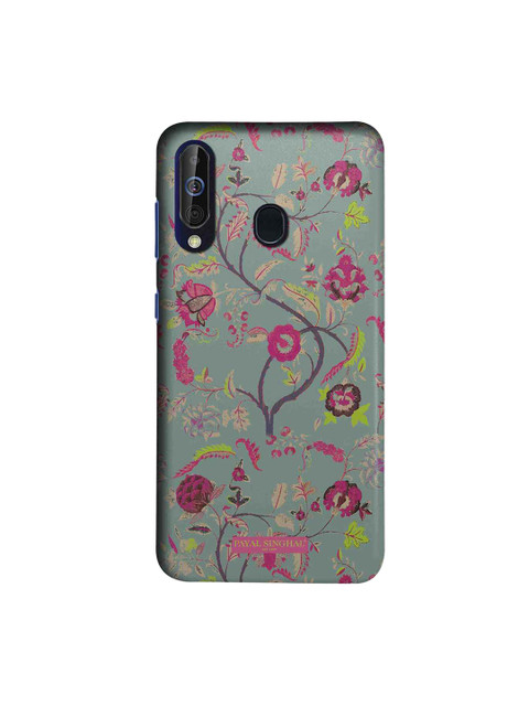 

macmerise Green & Pink Payal Singhal Chintz Print Sublime Samsung Galaxy A60 Back Cover