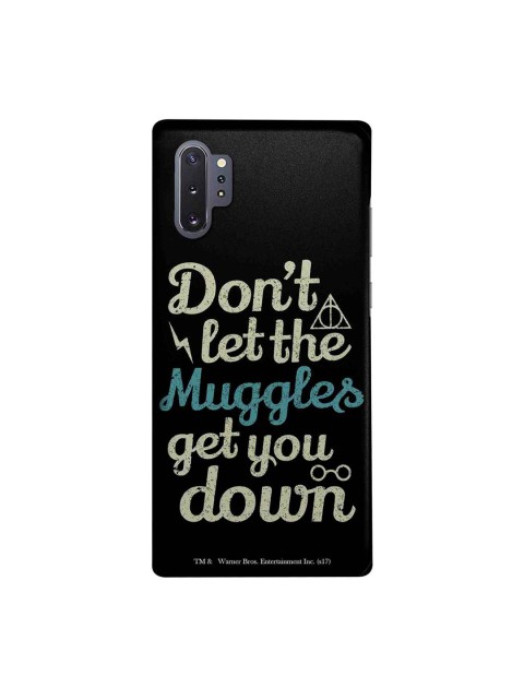 

macmerise Black & Grey Harry Potter Muggle Theory Samsung Galaxy Note 10 Plus Back Case