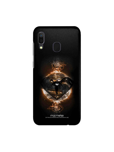 

macmerise Black & Yellow DC Comics Superman Mosaic Sublime Samsung Galaxy A30 Back Case
