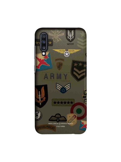macmerise Olive Green & Black Roger That Sublime Samsung Galaxy A70 Back Case