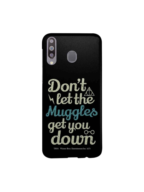 

macmerise Black & Grey Harry Potter Muggle Theory Samsung Galaxy M30 Back Case
