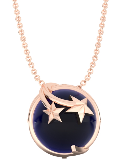 

Mia by Tanishq 14Kt X Disney Cinderella Star Rose Gold Pendant
