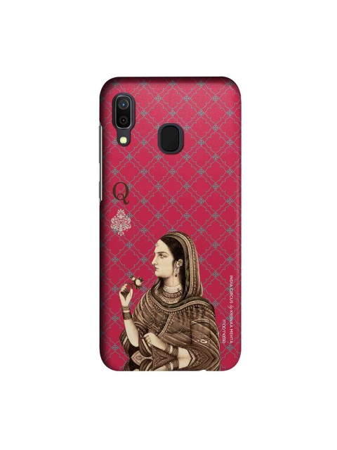 

macmerise Pink & Brown India Circus Ban Ja Rani Sublime Samsung Galaxy A30 Back Case