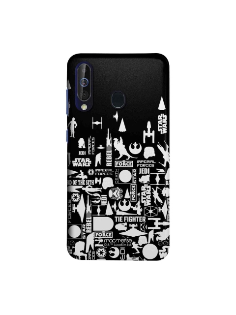 macmerise Black & White Star Wars Era Sublime Samsung Galaxy A60 Back Case