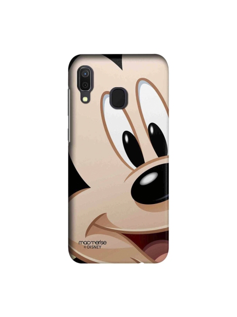macmerise Beige & Black Disney Zoom Up Mickey Samsung Galaxy A30 Back Case