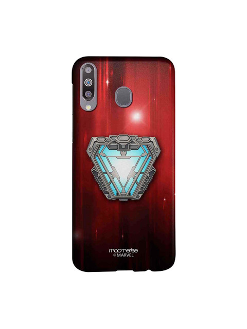 

macmerise Red & Grey Marvel Comics Iron Man Infinity Arc Reactor Sublime Samsung Galaxy M30 Back Case