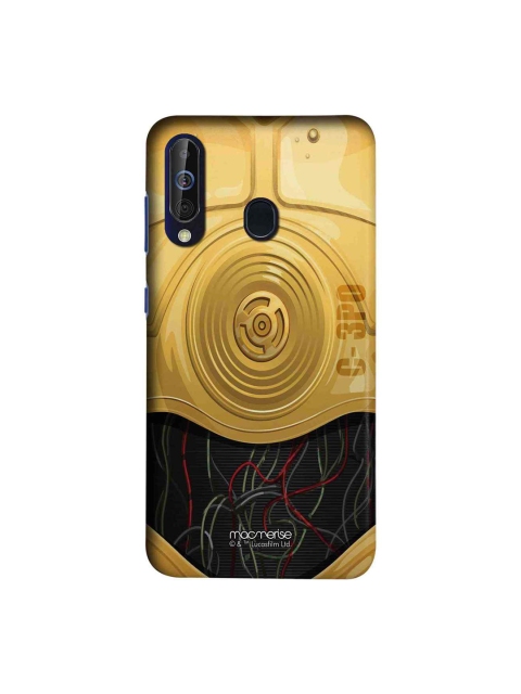 

macmerise Brown & Black Star Wars Attire C3PO Sublime Samsung Galaxy M40 Back Case