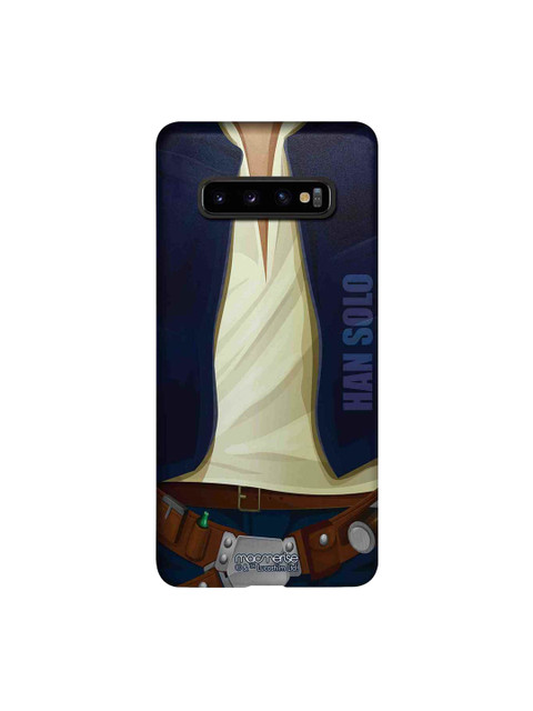 

macmerise Blue & Off-White Star Wars Attire Han Sublime Samsung Galaxy S10 Plus Back Case