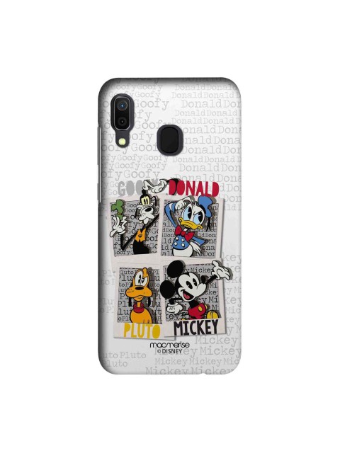 

macmerise White & Black Disney Dudes Samsung Galaxy A30 Back Case