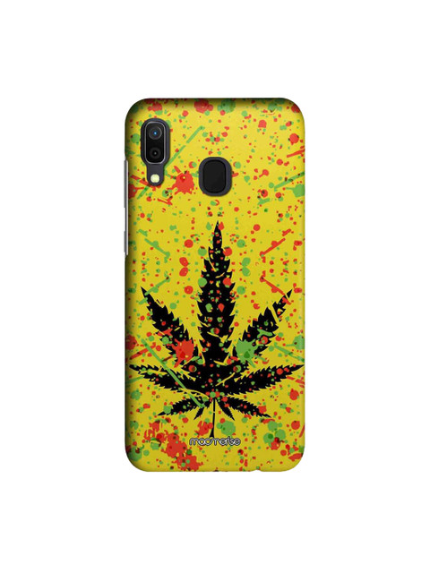 

macmerise Yellow & Black Rasta Splash Sublime Samsung Galaxy A30 Back Cover