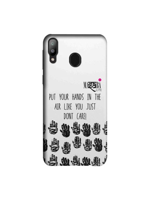 

macmerise White & Black Masaba Hands Up Sublime Samsung Galaxy M20 Back Case
